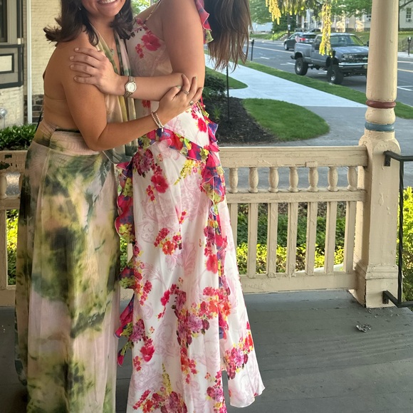 Danielle guizio maxi dress. Worn once size L - Picture 2 of 5